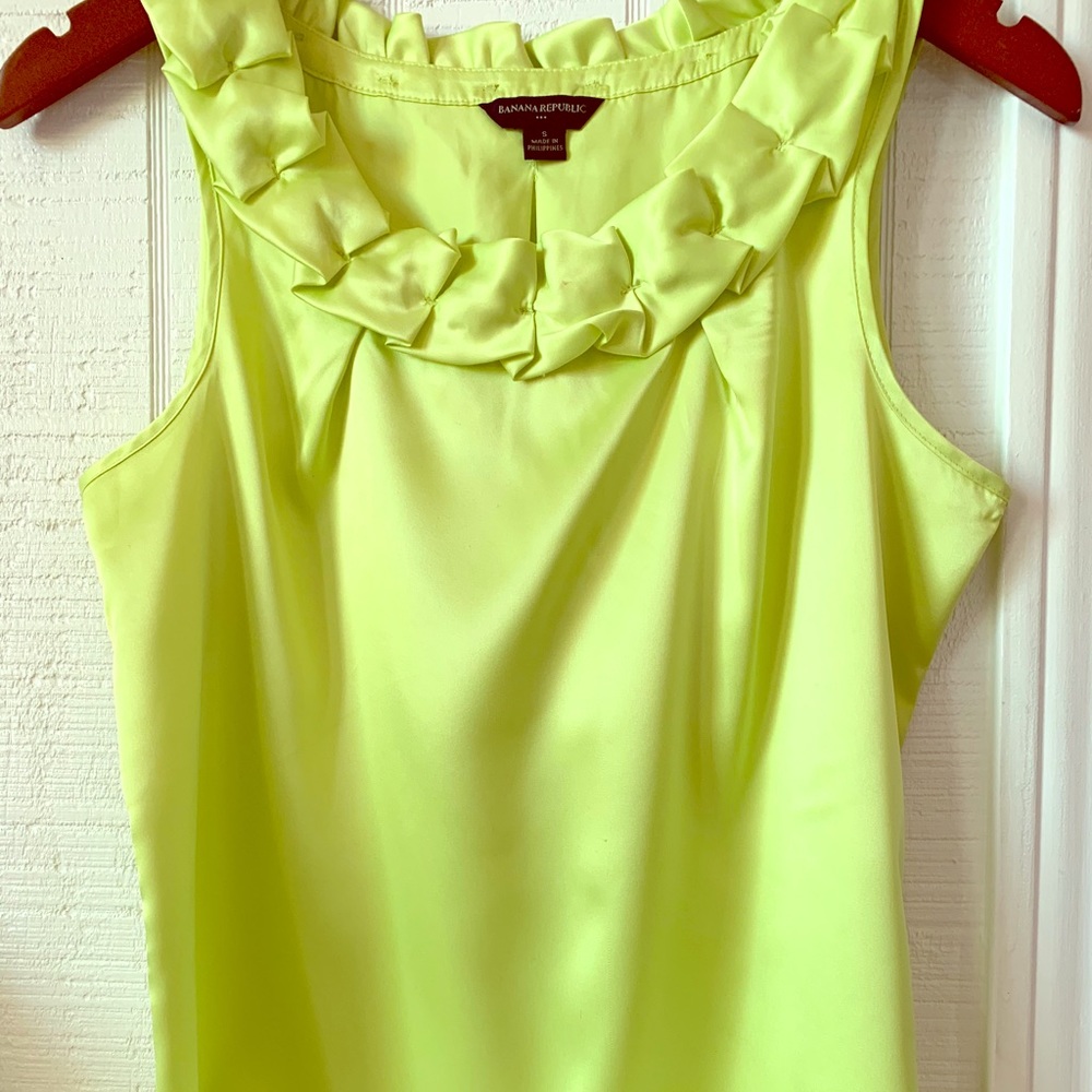 Banana Republic satin tank